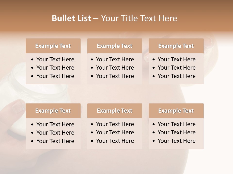 Blue Sky Small Garden PowerPoint Template