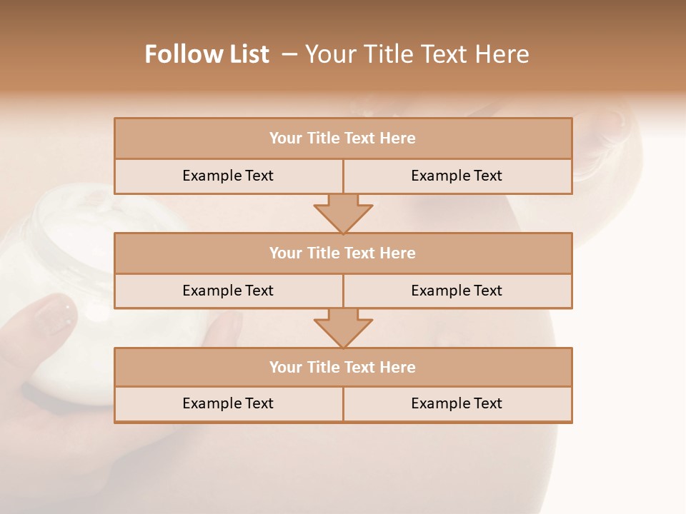 Blue Sky Small Garden PowerPoint Template