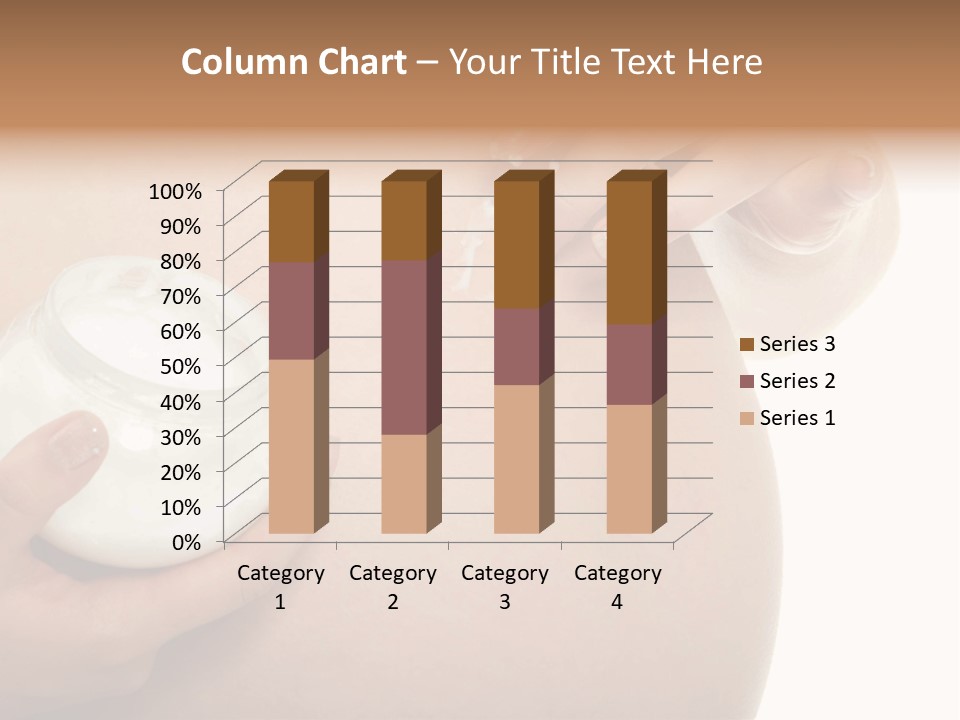 Blue Sky Small Garden PowerPoint Template