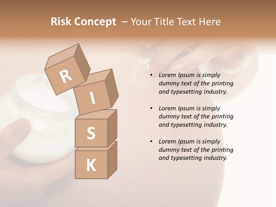 Blue Sky Small Garden PowerPoint Template