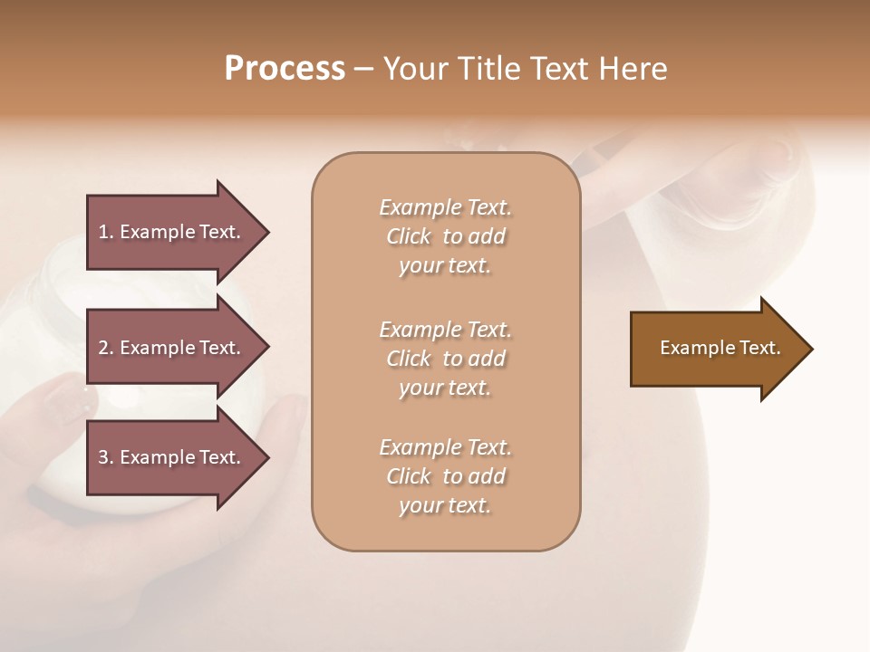 Blue Sky Small Garden PowerPoint Template
