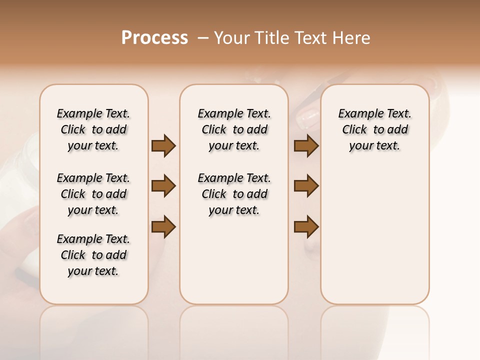 Blue Sky Small Garden PowerPoint Template