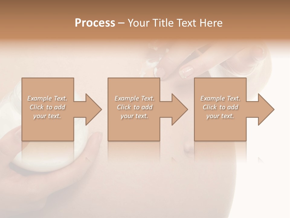 Blue Sky Small Garden PowerPoint Template