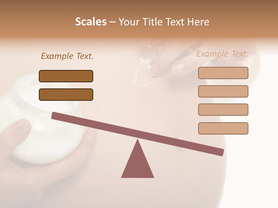 Blue Sky Small Garden PowerPoint Template