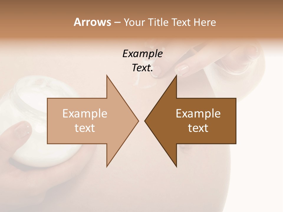 Blue Sky Small Garden PowerPoint Template