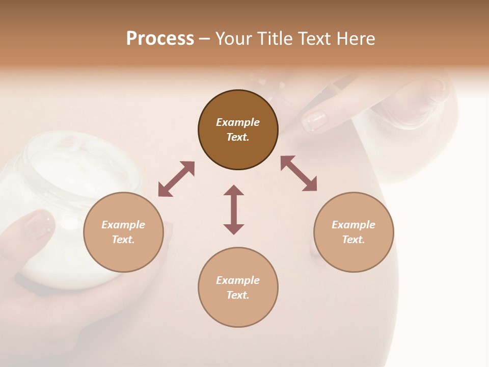 Blue Sky Small Garden PowerPoint Template