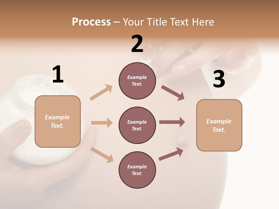 Blue Sky Small Garden PowerPoint Template
