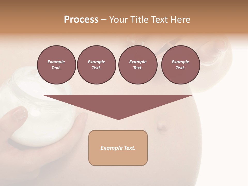 Blue Sky Small Garden PowerPoint Template