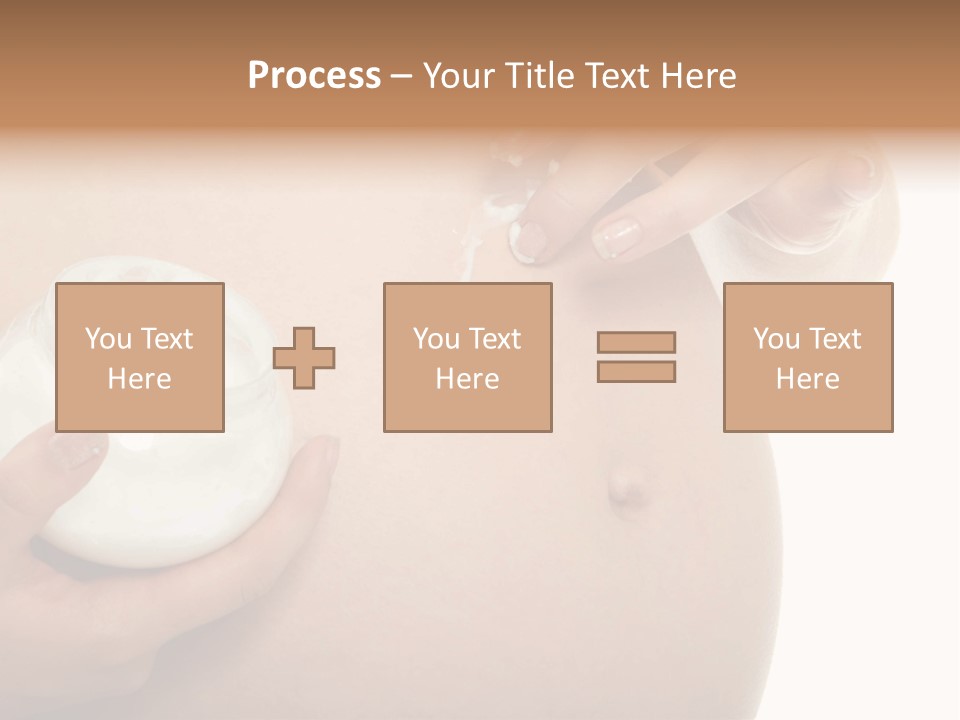 Blue Sky Small Garden PowerPoint Template