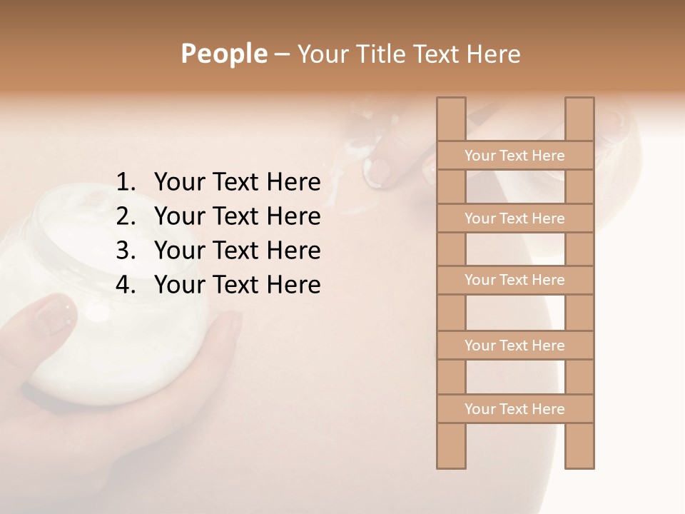 Blue Sky Small Garden PowerPoint Template