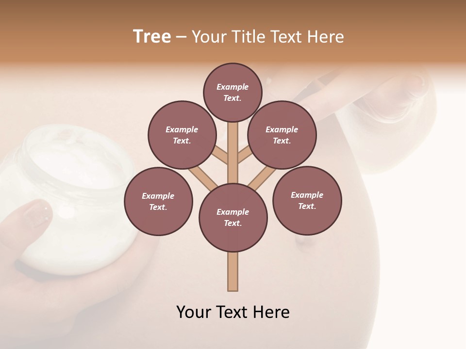 Blue Sky Small Garden PowerPoint Template