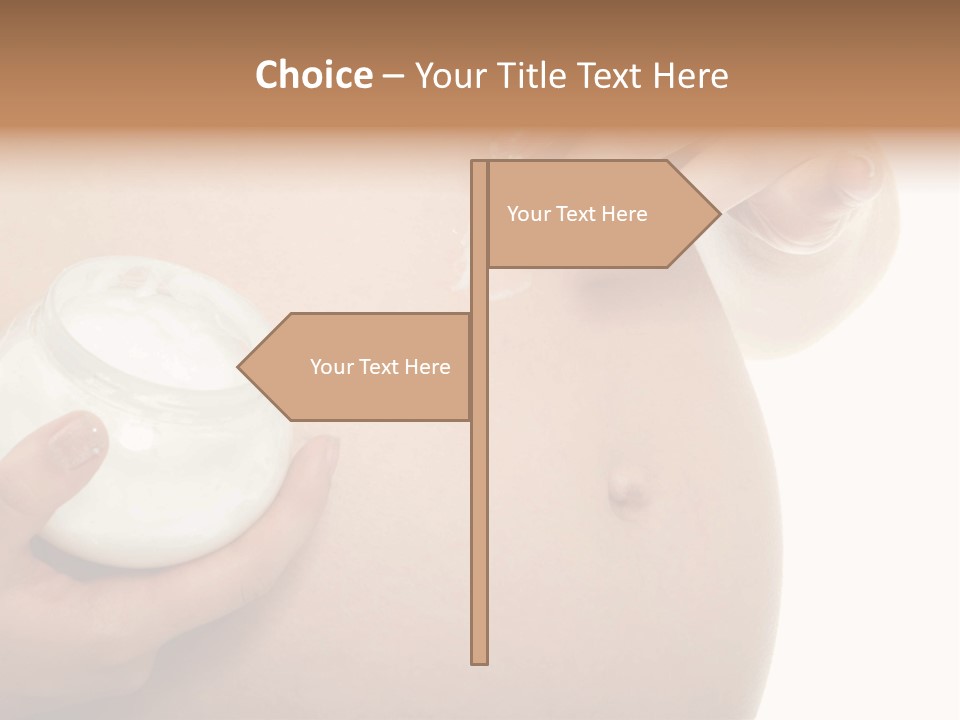 Blue Sky Small Garden PowerPoint Template