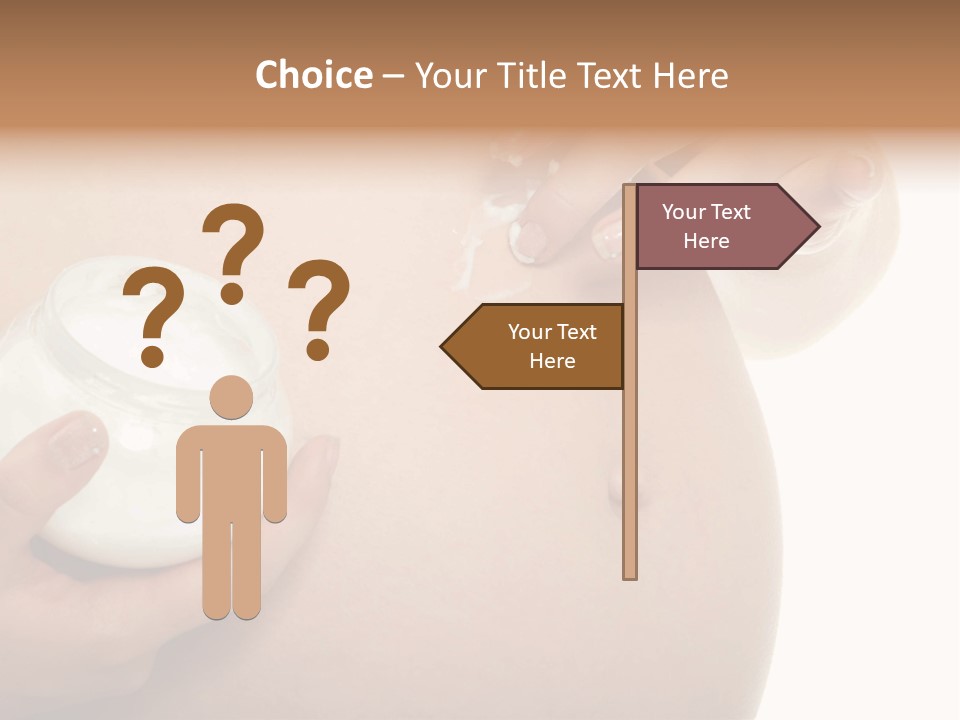 Blue Sky Small Garden PowerPoint Template