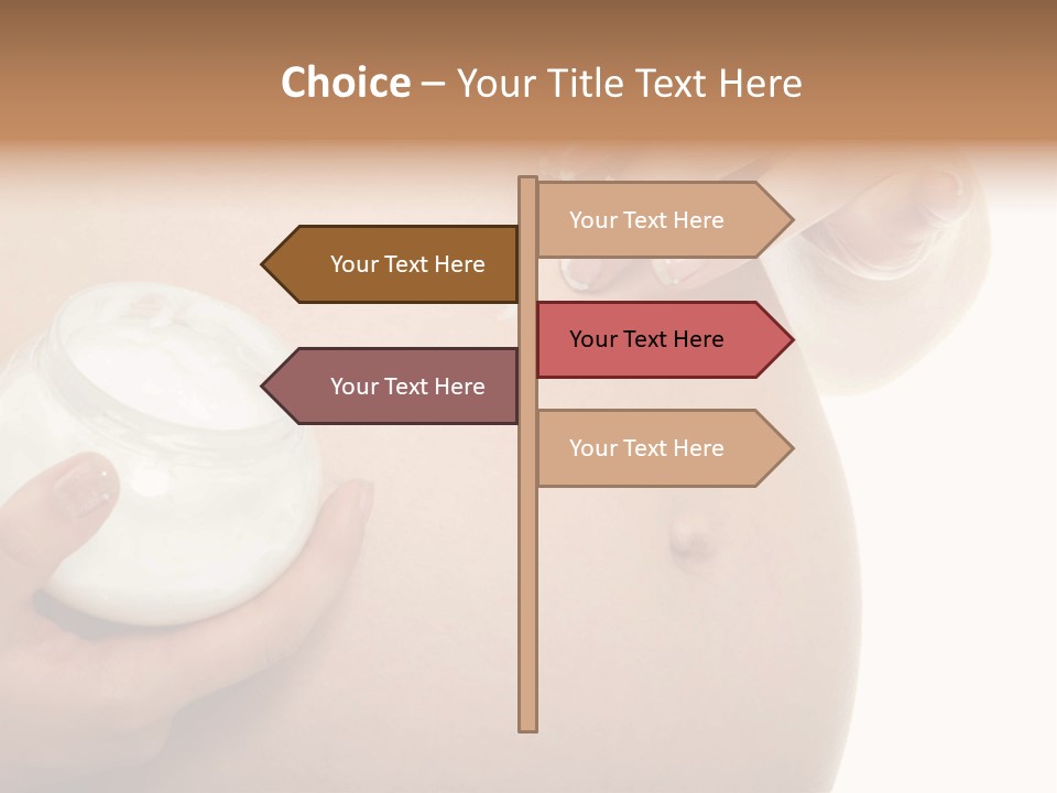 Blue Sky Small Garden PowerPoint Template