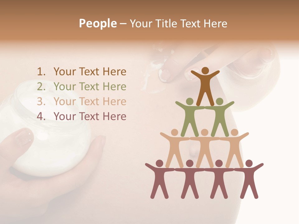 Blue Sky Small Garden PowerPoint Template