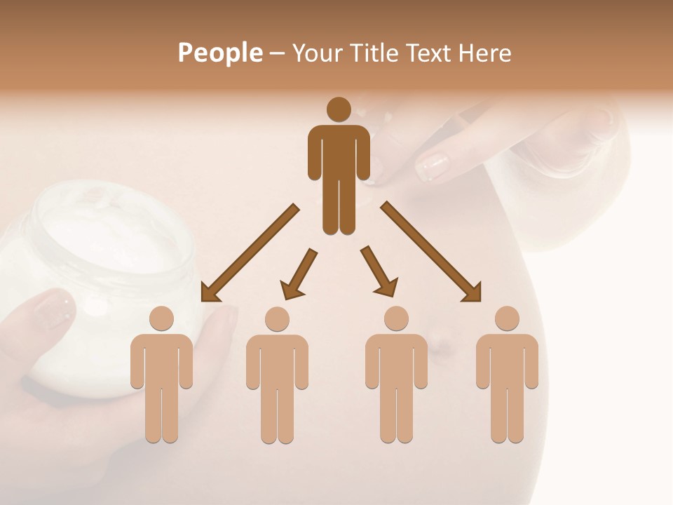 Blue Sky Small Garden PowerPoint Template