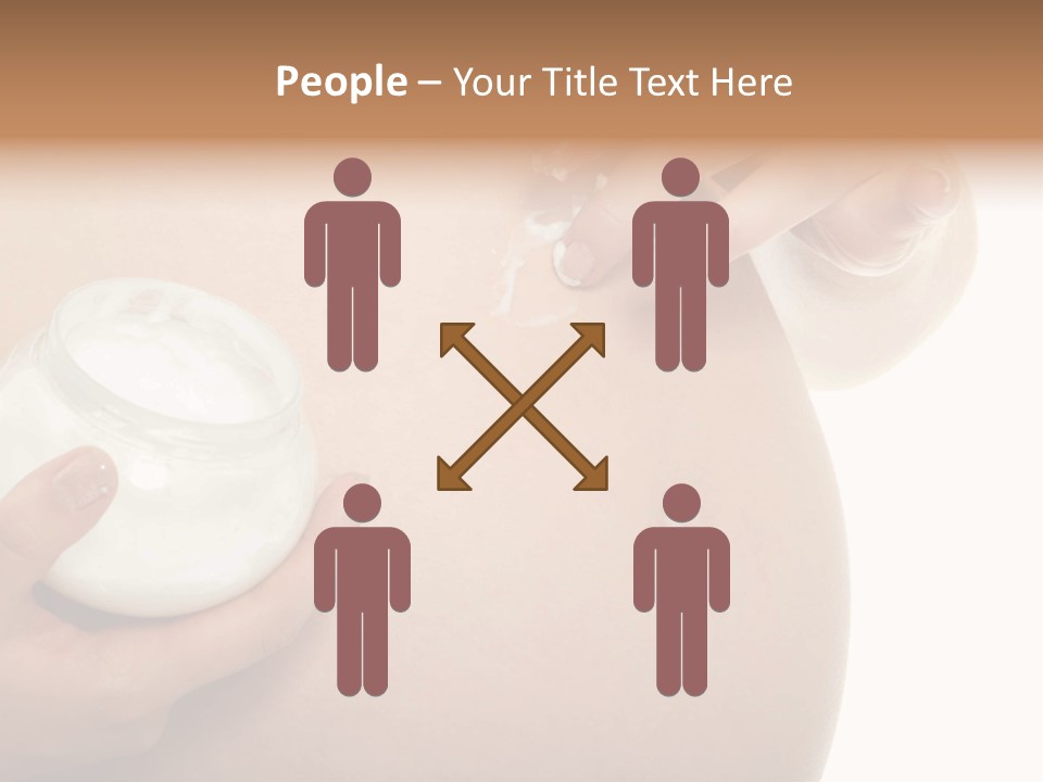 Blue Sky Small Garden PowerPoint Template