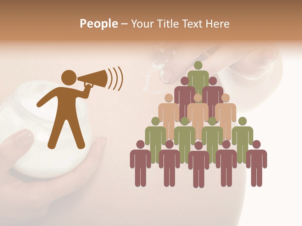 Blue Sky Small Garden PowerPoint Template