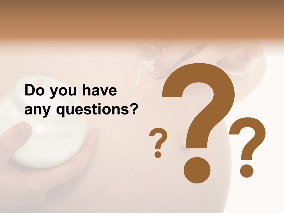 Blue Sky Small Garden PowerPoint Template