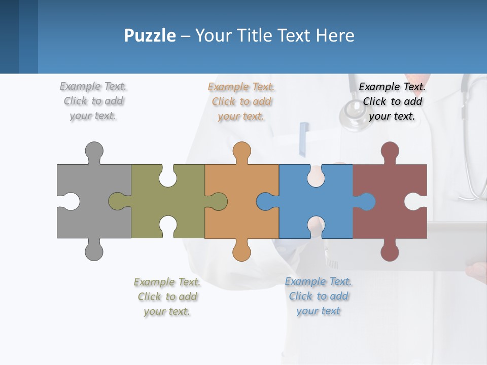 Model Cloud Estate PowerPoint Template
