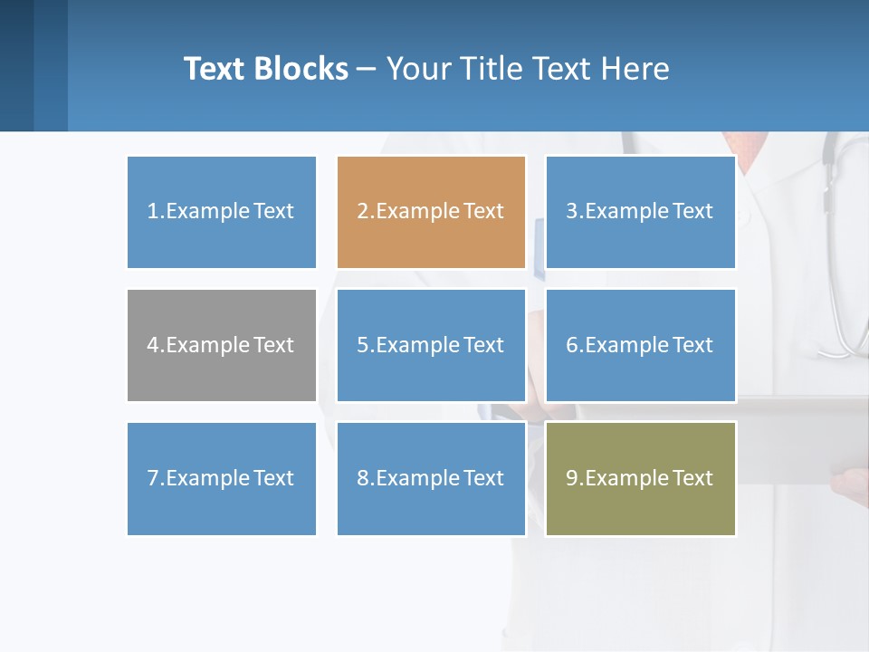 Model Cloud Estate PowerPoint Template