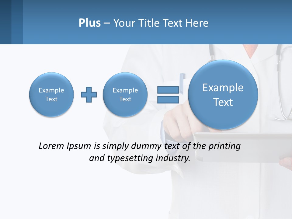 Model Cloud Estate PowerPoint Template