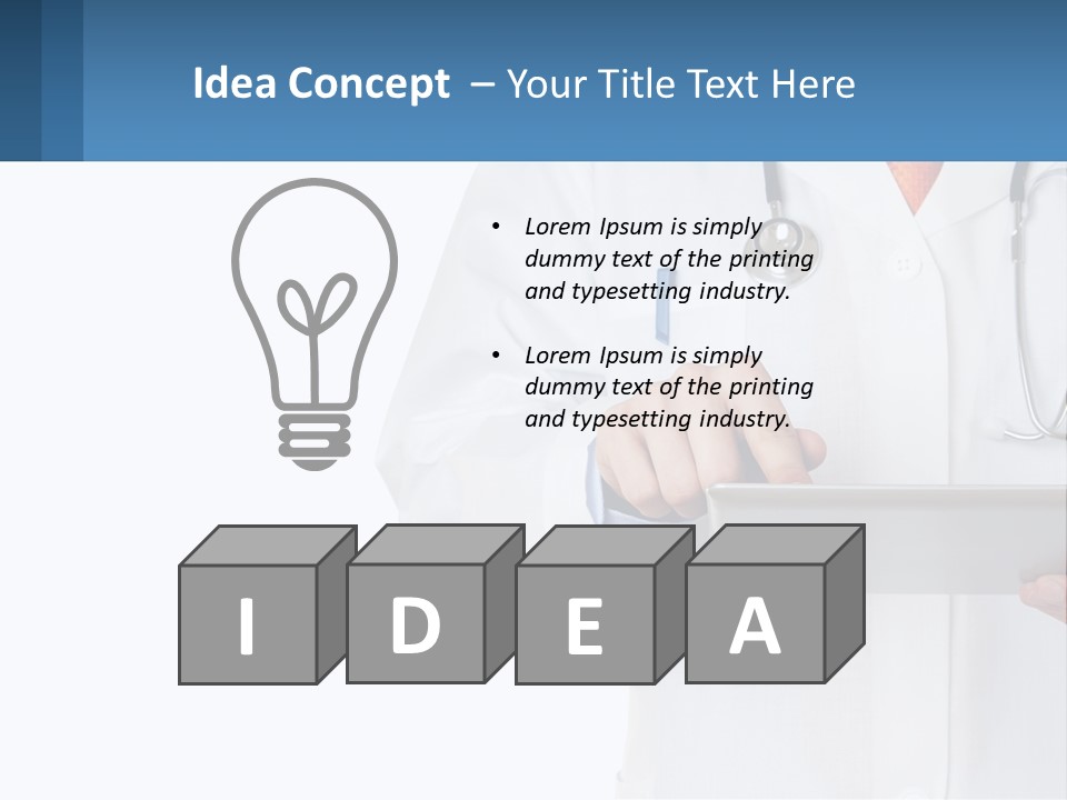 Model Cloud Estate PowerPoint Template