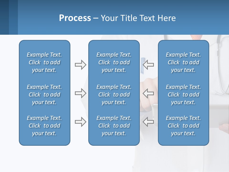 Model Cloud Estate PowerPoint Template