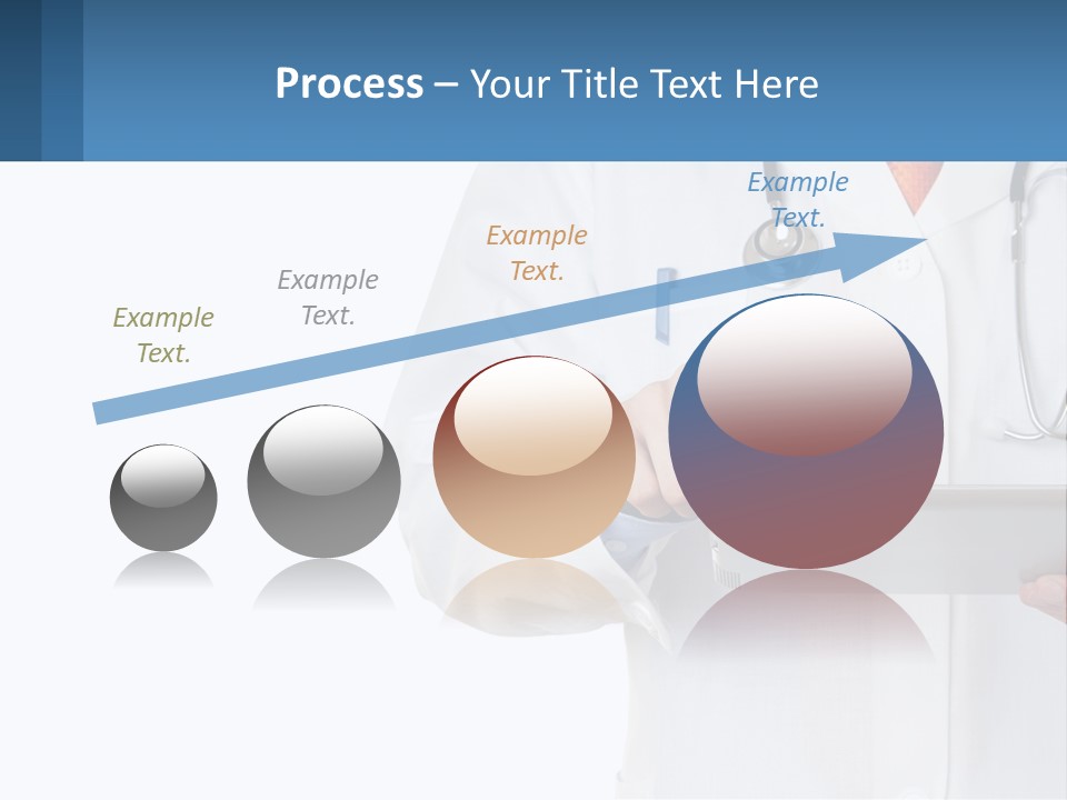 Model Cloud Estate PowerPoint Template