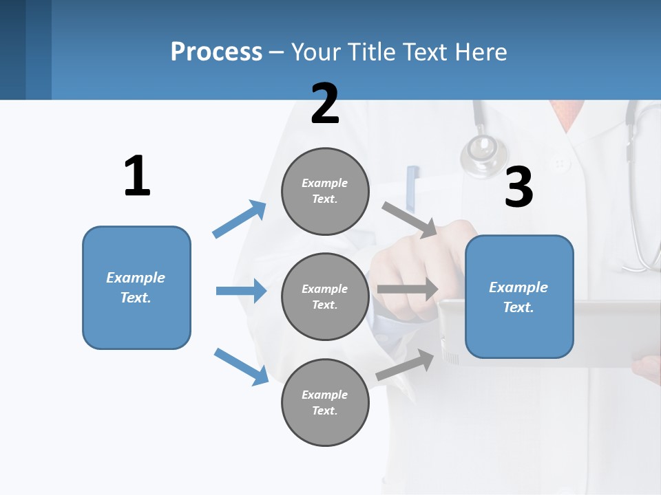 Model Cloud Estate PowerPoint Template