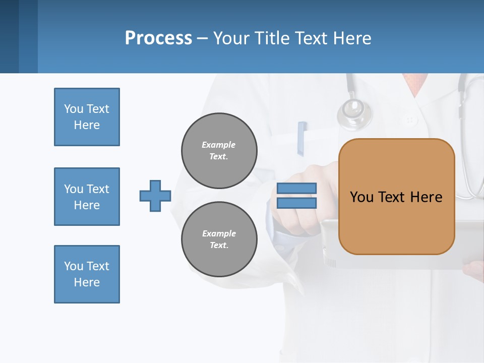 Model Cloud Estate PowerPoint Template