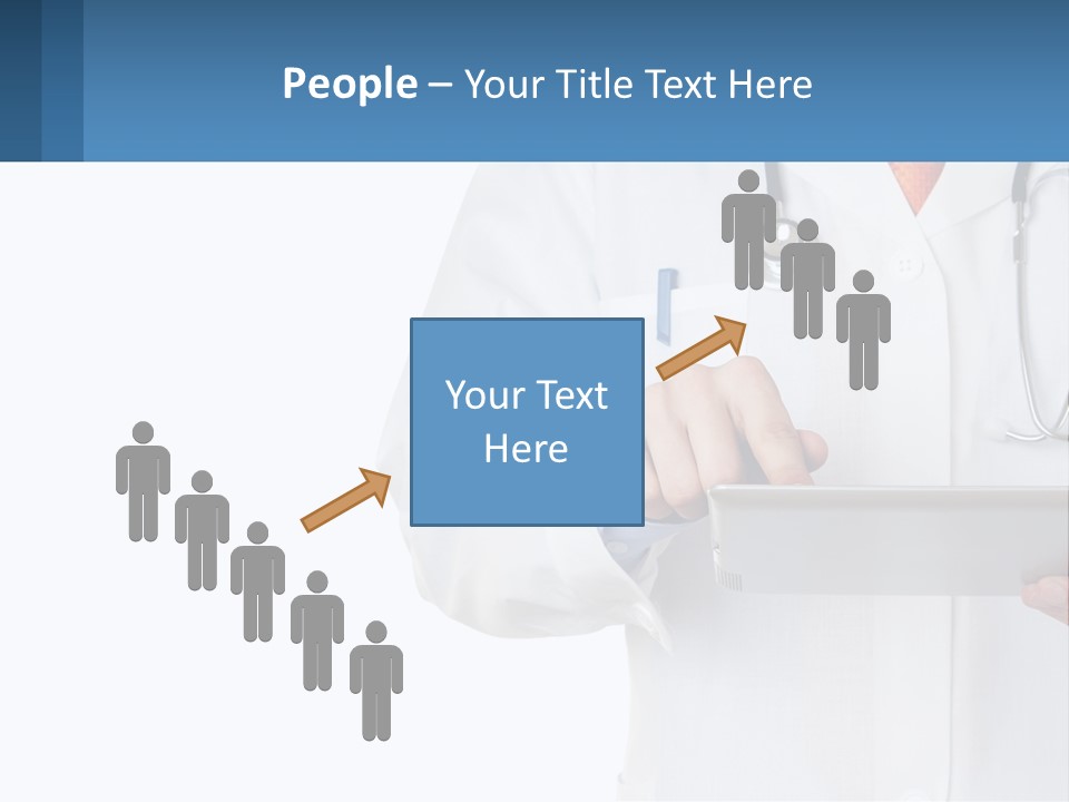 Model Cloud Estate PowerPoint Template