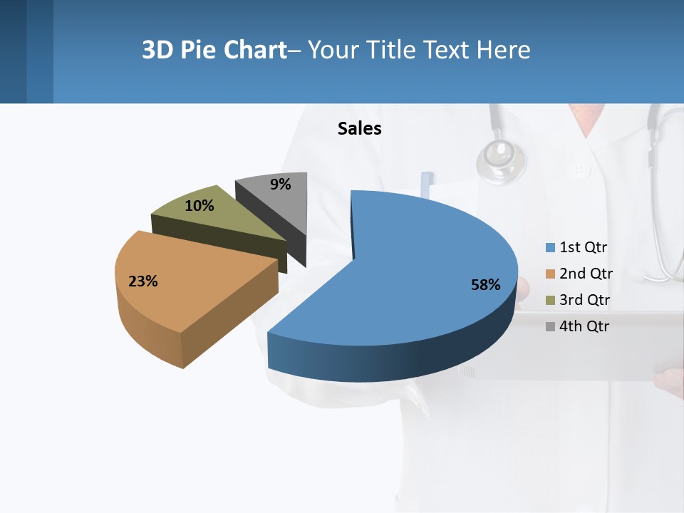 Model Cloud Estate PowerPoint Template