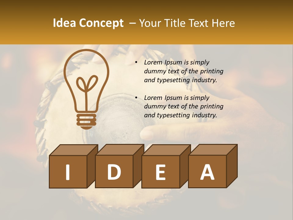 Construct Ownership Grass PowerPoint Template