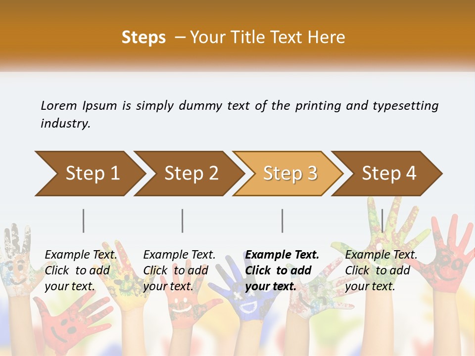 Blue Sky Property Build PowerPoint Template
