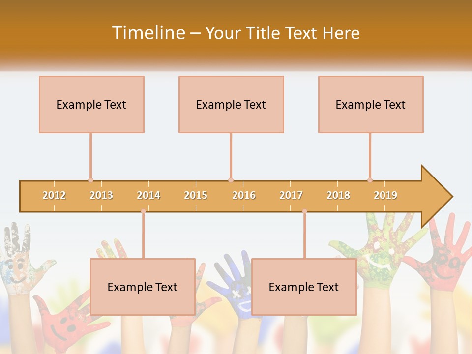Blue Sky Property Build PowerPoint Template