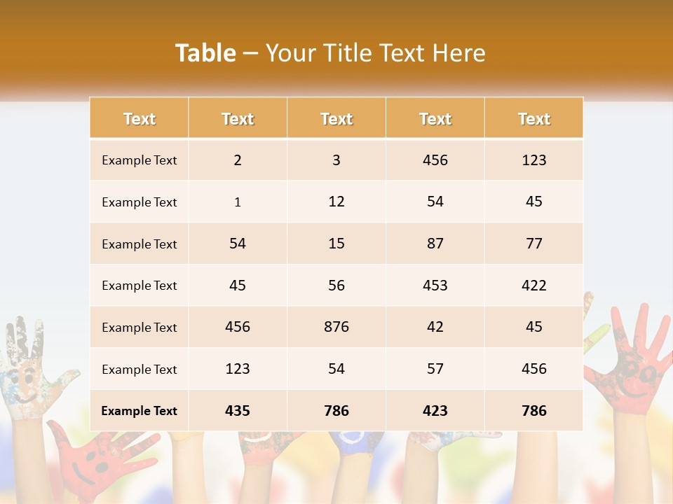 Blue Sky Property Build PowerPoint Template