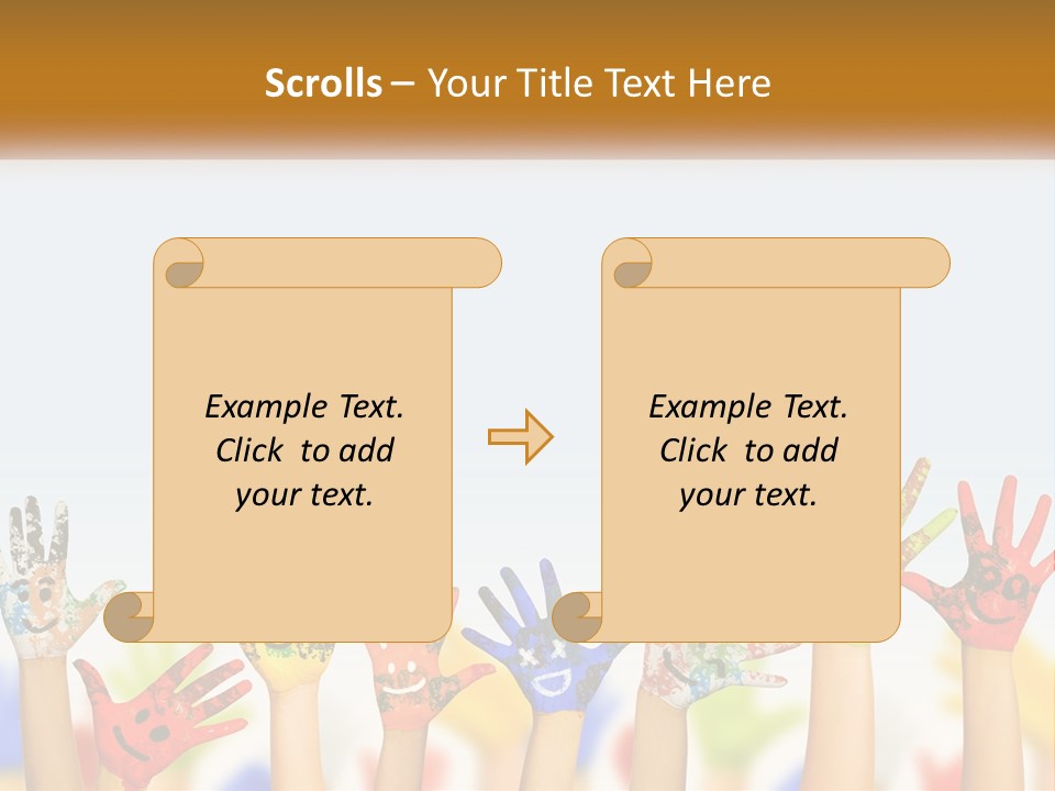 Blue Sky Property Build PowerPoint Template