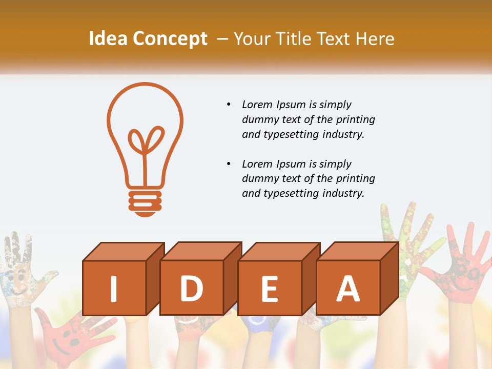 Blue Sky Property Build PowerPoint Template