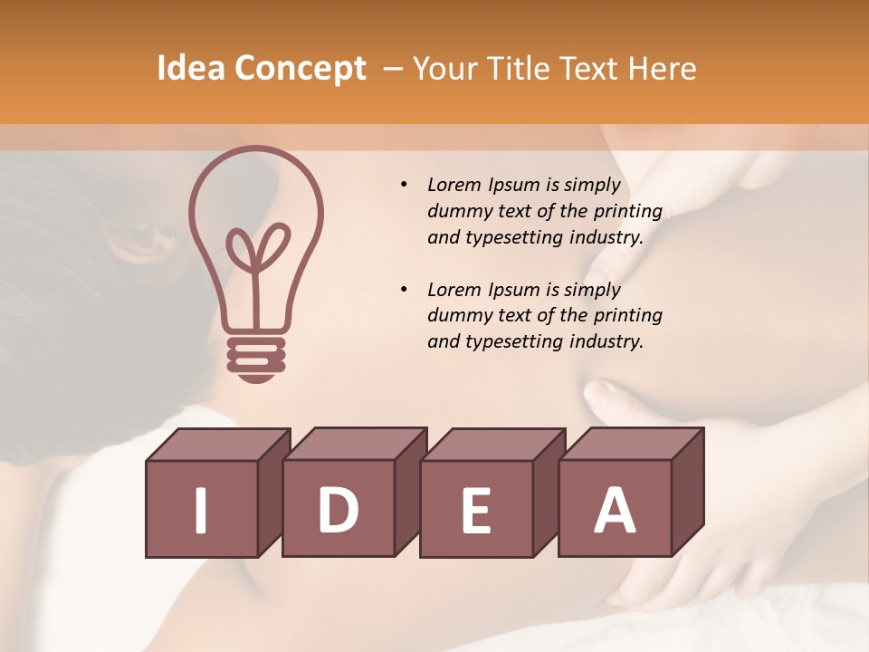 Investment Background Home PowerPoint Template