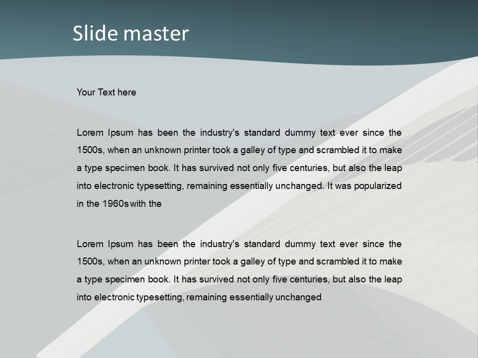Architecture Structure Estate PowerPoint Template