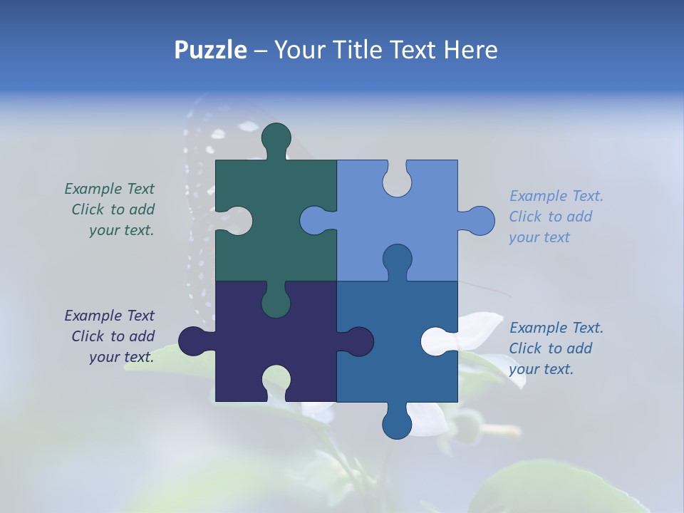 Hand Dream Grass PowerPoint Template