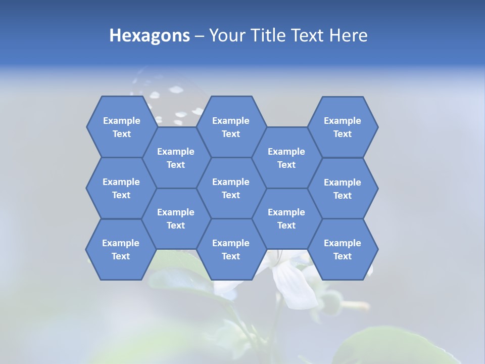 Hand Dream Grass PowerPoint Template