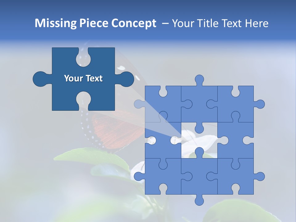 Hand Dream Grass PowerPoint Template