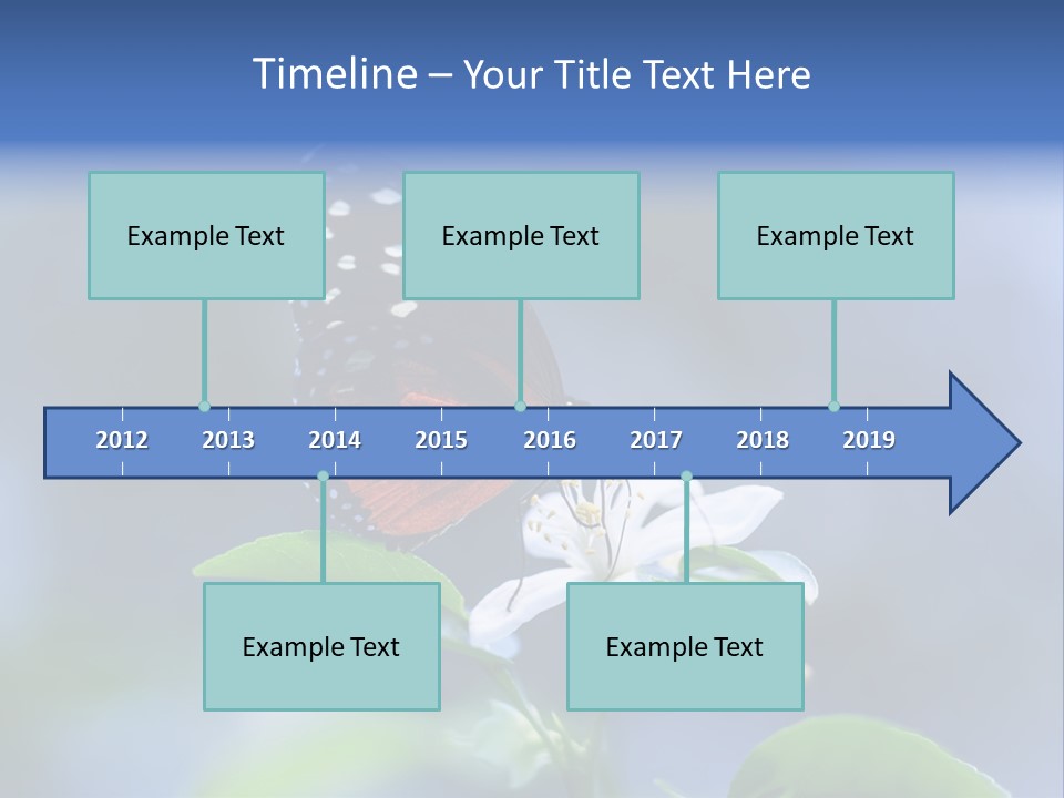 Hand Dream Grass PowerPoint Template