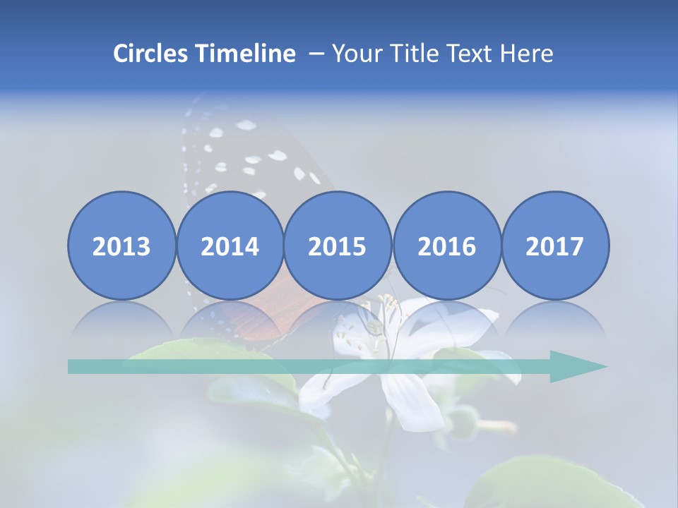 Hand Dream Grass PowerPoint Template