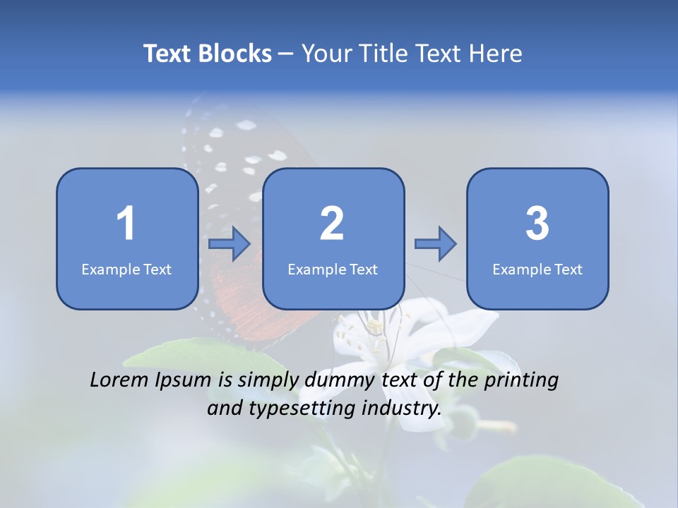 Hand Dream Grass PowerPoint Template