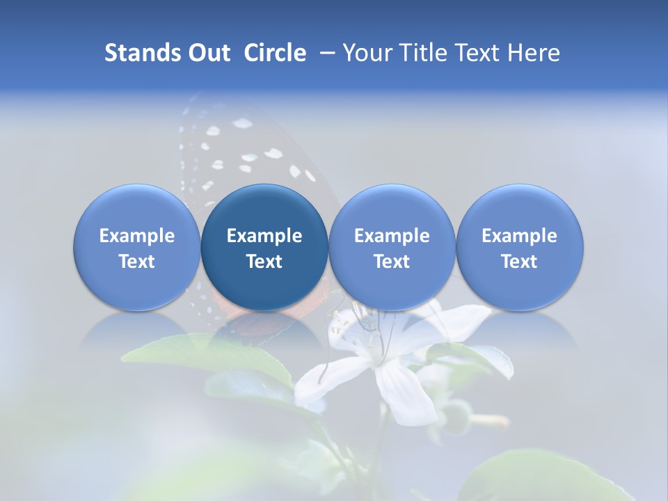 Hand Dream Grass PowerPoint Template
