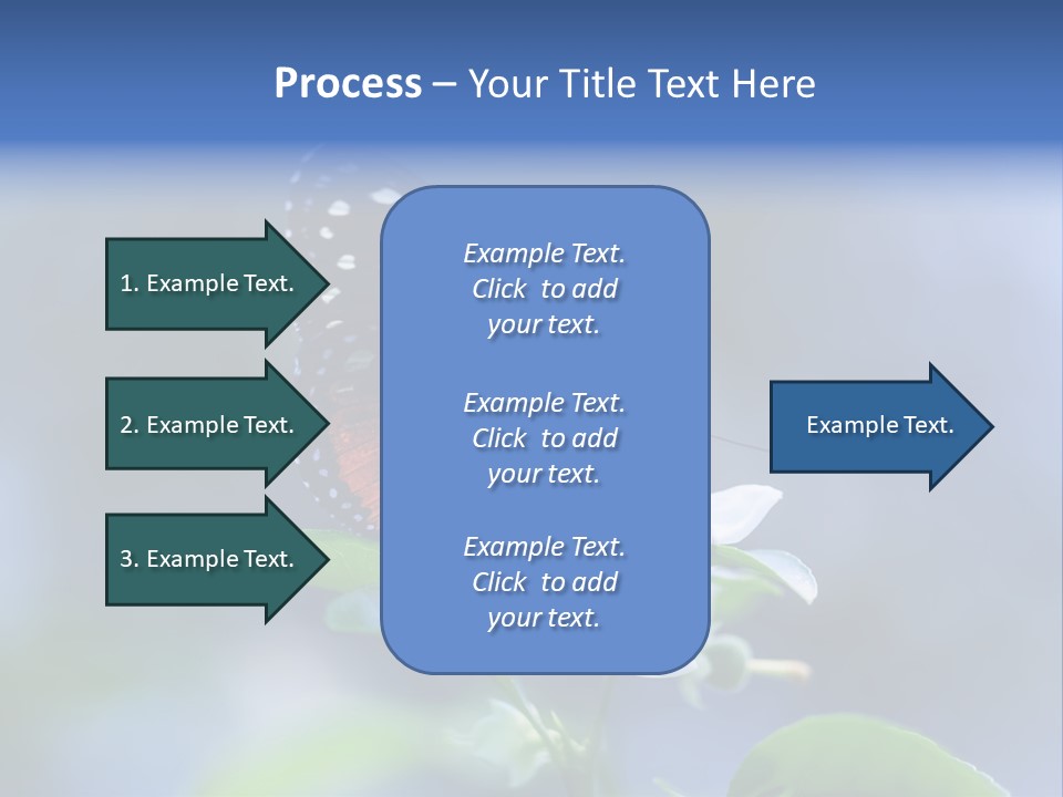 Hand Dream Grass PowerPoint Template
