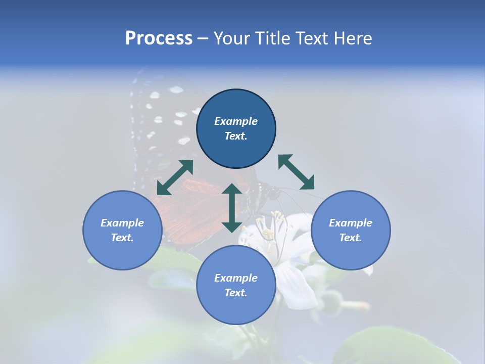 Hand Dream Grass PowerPoint Template